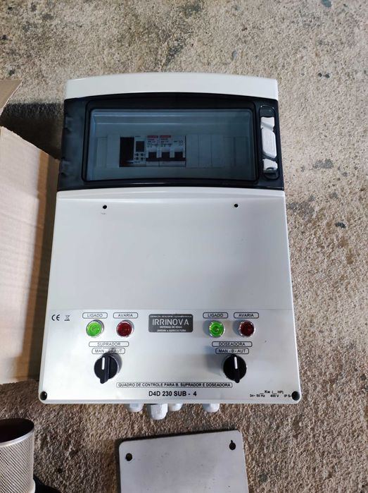 Quadro elétrico para duas bombas