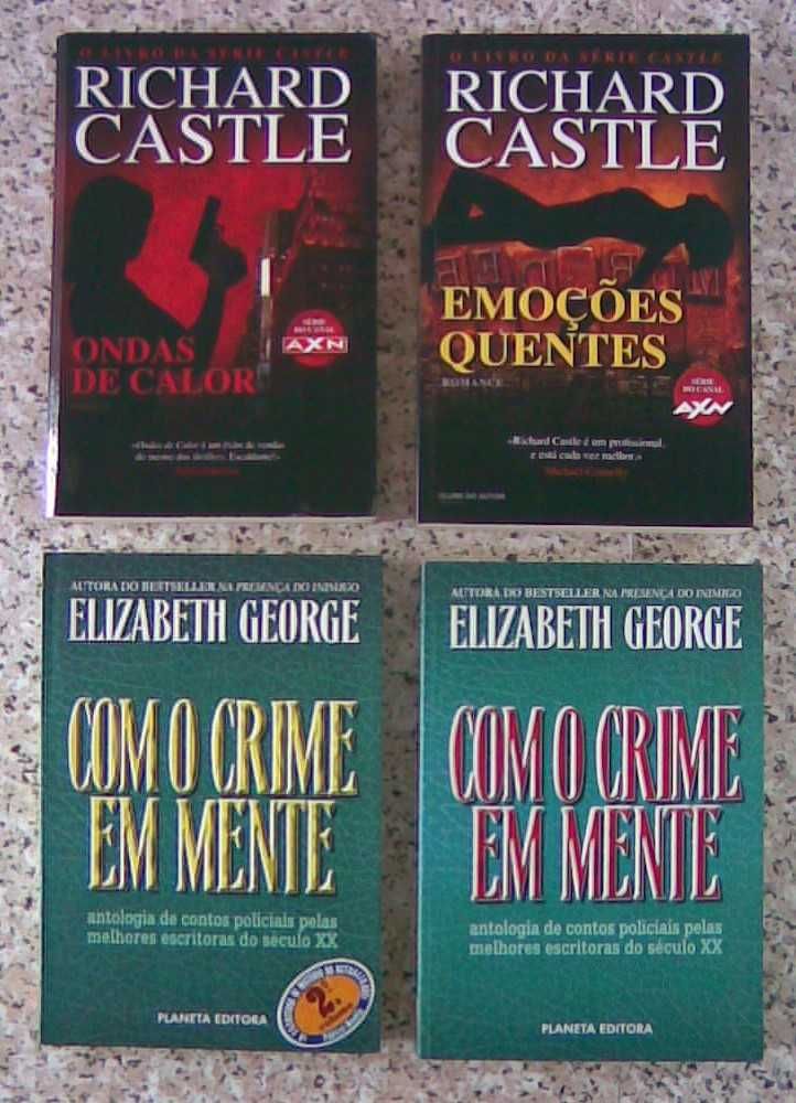 Policial, suspense, bestseller - 18 livros - venda individual