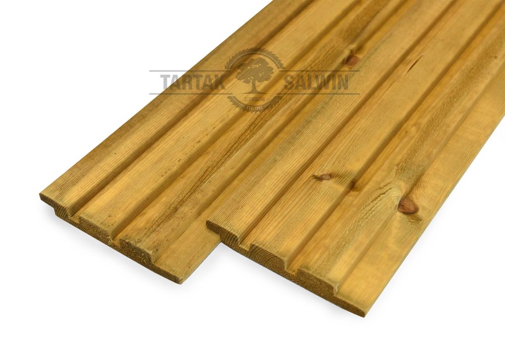 Deska elewacyjna ROMB świerk dkandynawski 20x145, na zakładkę