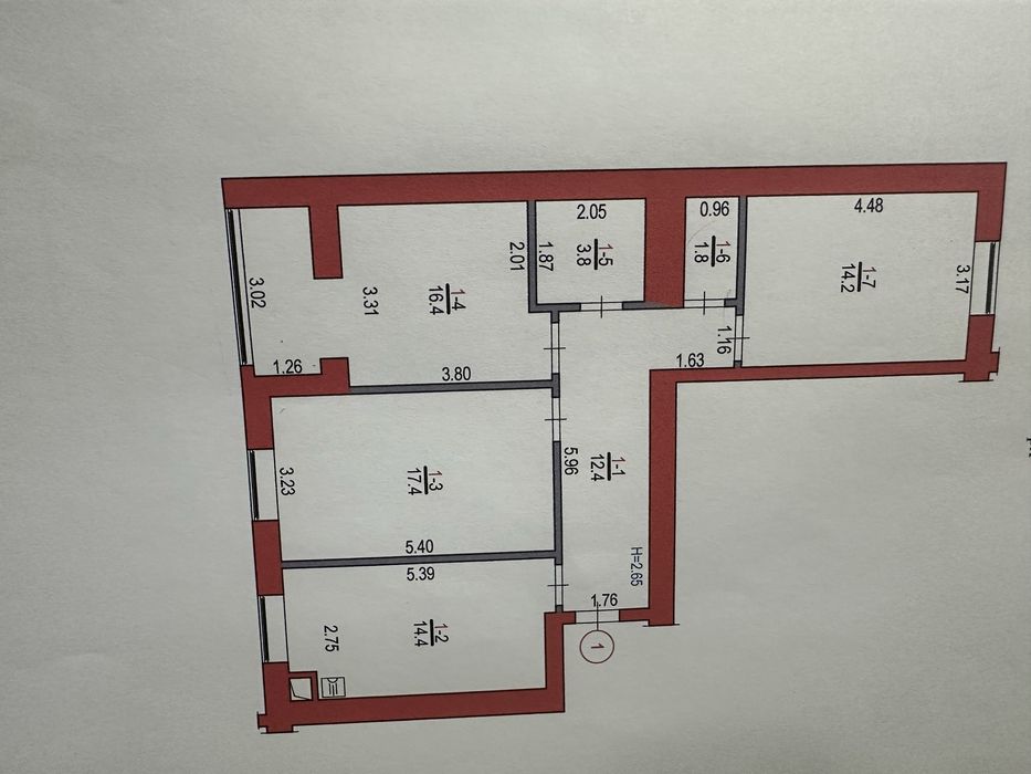 Продаж квартири ( новобудова)
