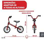 Bicicleta sem pedais Chicco