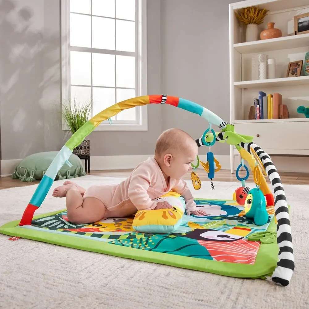 Fisher-Price Mata edukacyjna 3w1 Las tropikalny HJW08