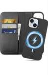 Etui skorzany skora  bydleca portfel iphone 15 plus