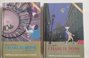 2 ksiązki CHARLIE BONE i tajemnicze zdjęcia, i niebieski wąż.
