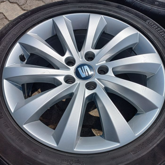 Oryginalne Felgi Aluminiowe Seat Vw Audi 17" 5x112 7J ET39