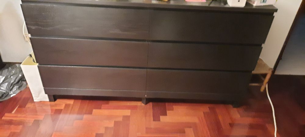 Comoda como nova 6 gavetas muita arrumação