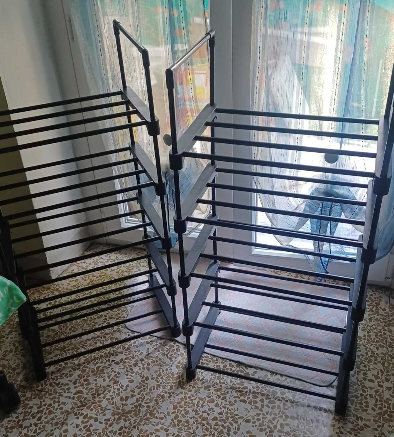 Organizer pudełka przechowywanie 5 poziomów 90 cm