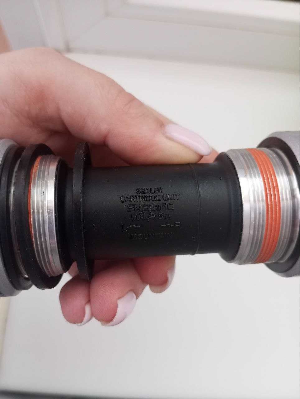 Шатуны Shimano FC-MT610+ каретка Deore SM-BB52B BSA HollowTech II MTB
