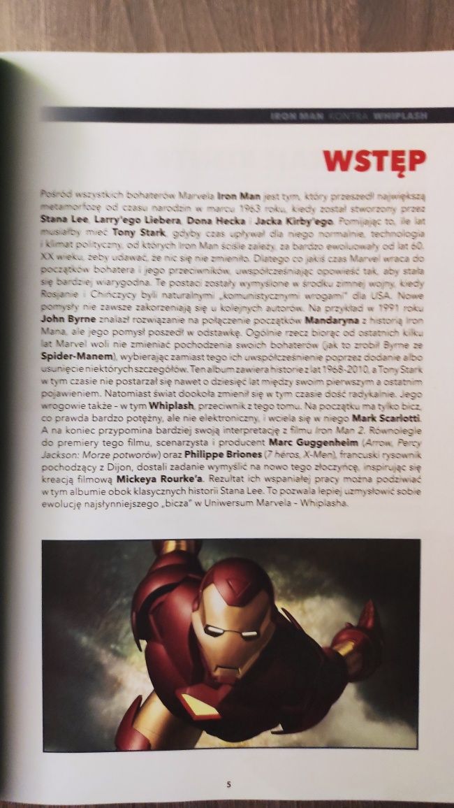 Komiks Iron Man kontra Whiplash kolekcja wielkie pojedynki Marvel