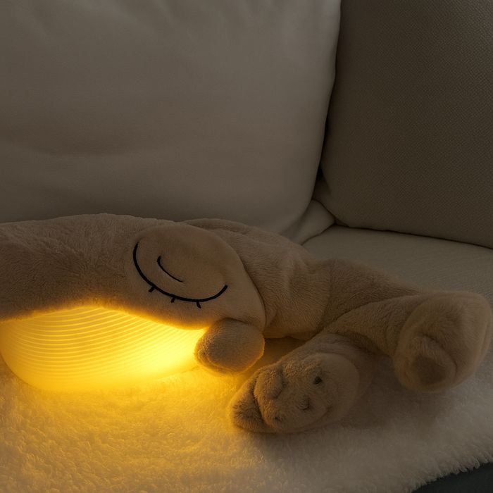 Baleia do Sono TOP BRIGHT – Peluche calmante com luz, sons e vibração