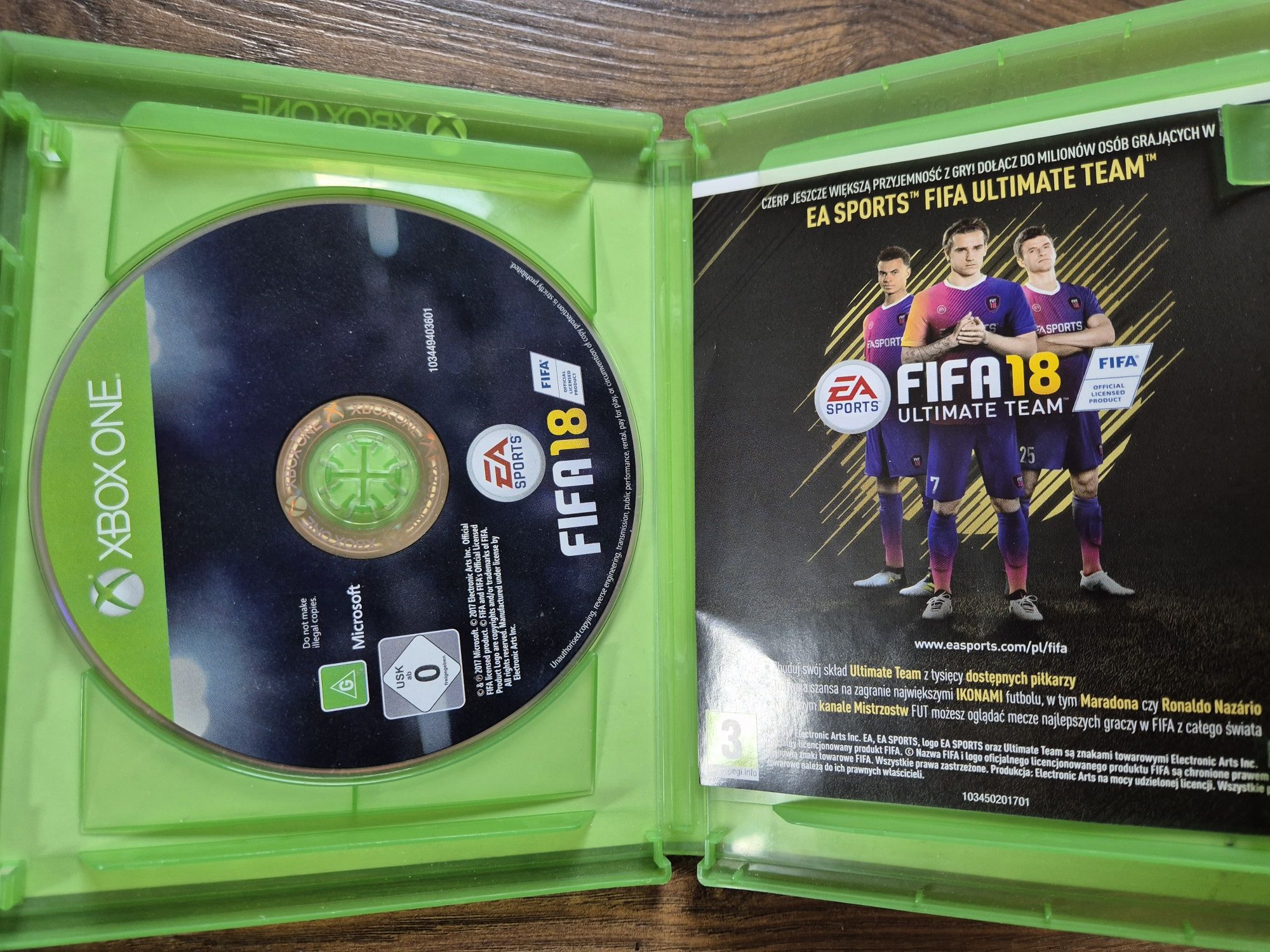 Fifa 18 xbox one Bdb
