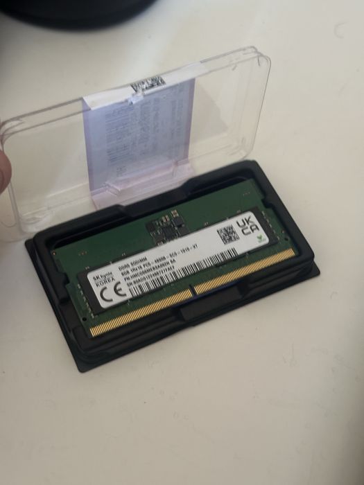 Оперативна память ddr5 16gb laptop 4800 MHz 2 по 8gb
