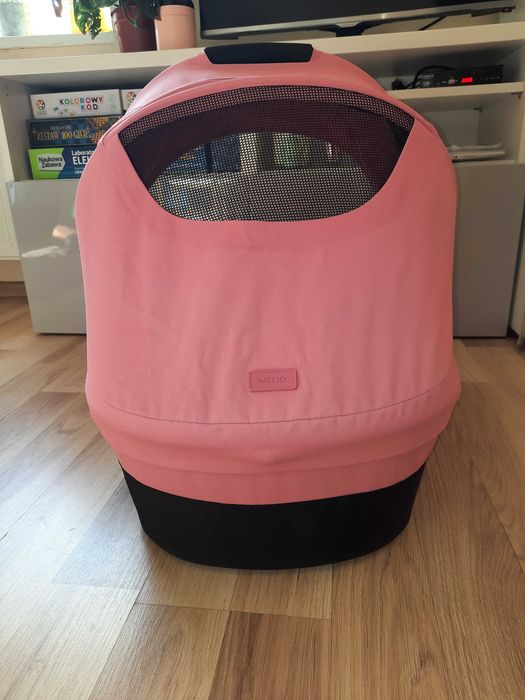 Gondola Cybex Melio 2.0 Magnolia Pink stan bdb