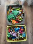 Lego Duplo - Kilkanaście kilogramów klocków -  Kolejka Zoo Autka