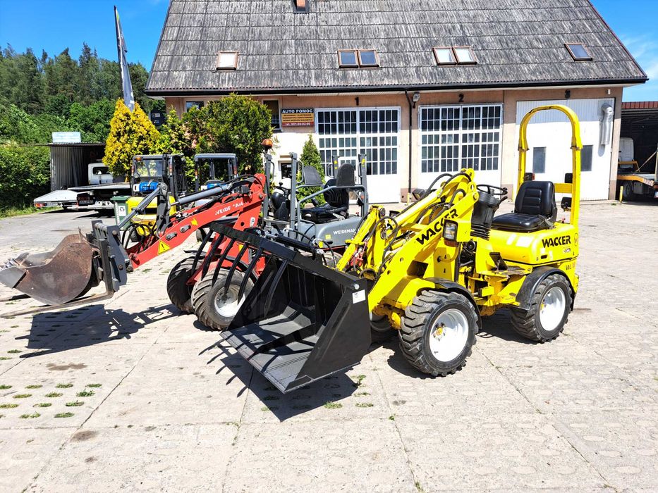 Wynajmę wynajem  wypożyczenie mini ładowarki ładowarkę JCB do obornika