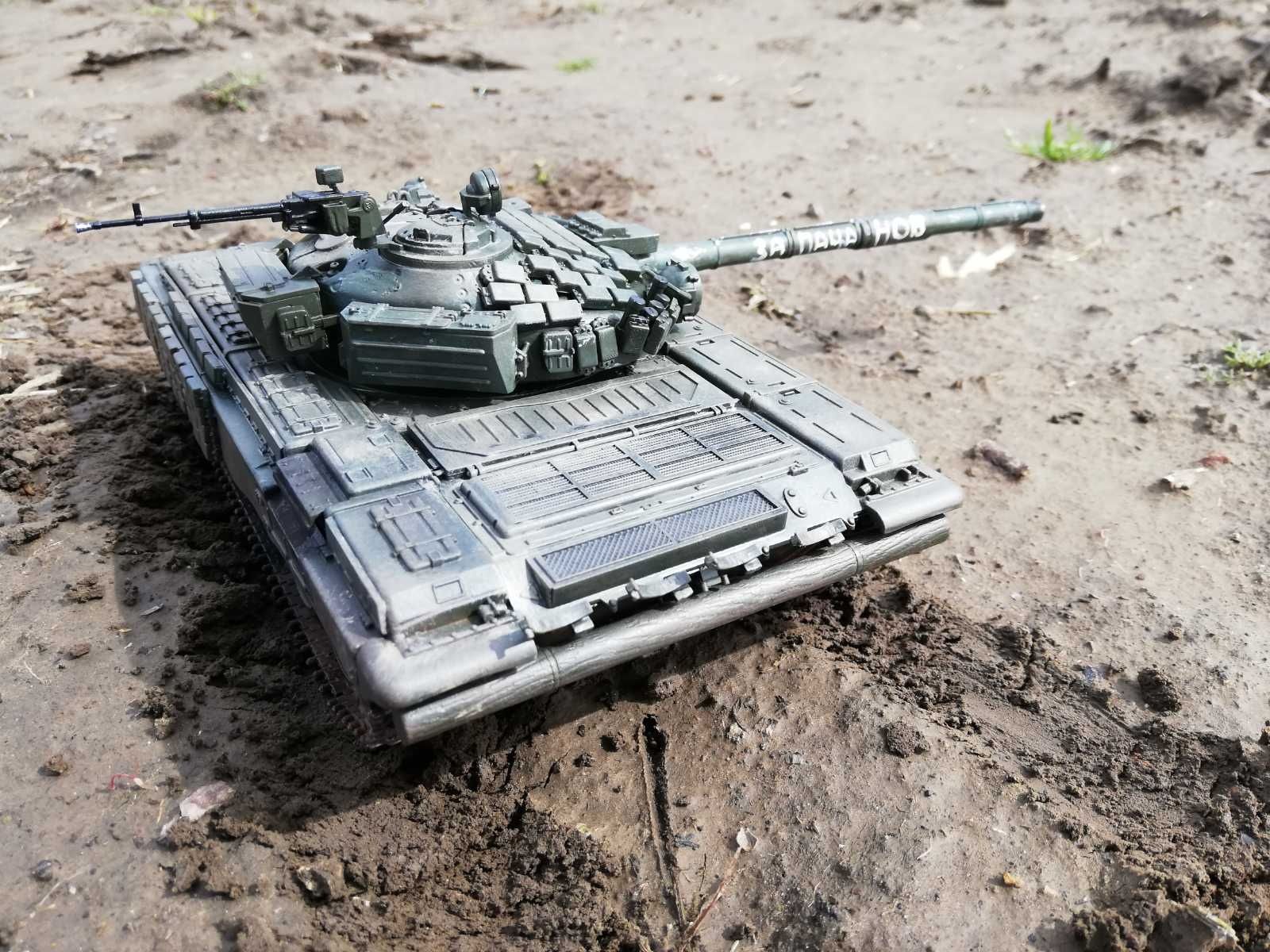 Модель танка Т-72БМ 1/35 сборка под ЗАКАЗ