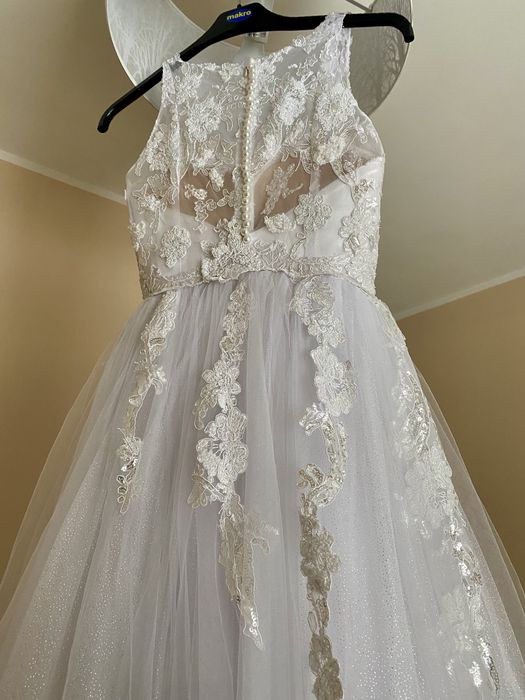 Suknia slubna ślubna sezon 2023 rozmiar XS 34 lato jesień wiosna