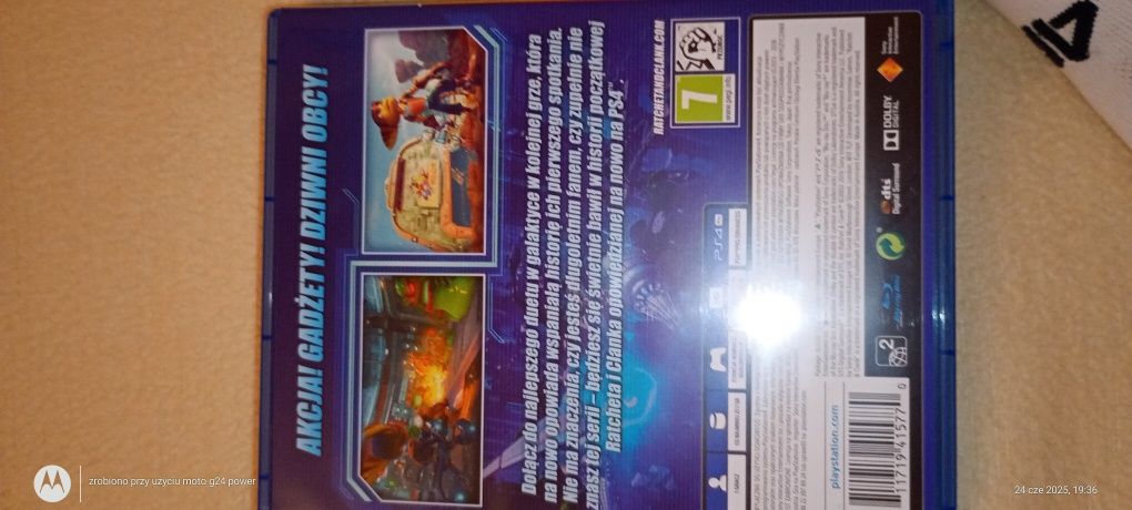 Gra na PS4 Ratchet and Clank PEGI 7