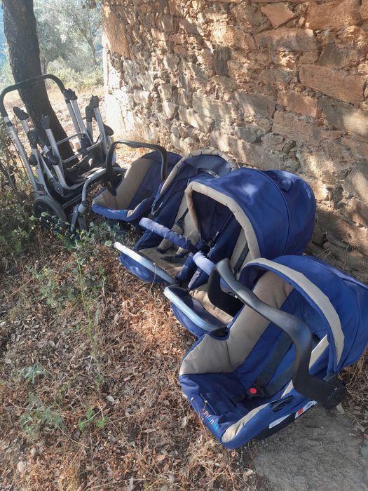 Carrinha bebés Marca Infantia para gémeos