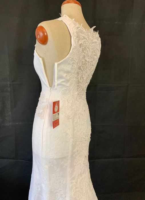 Nowa z metką suknia ślubna syrenka 38 M koronkowa biała ślub w pałacu
