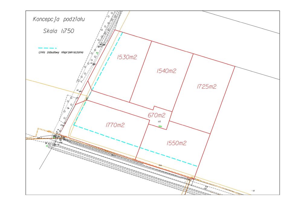 Działki mieszkalno-usługowe Malbork