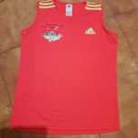 T-shirt adidas de alças para corrida. L