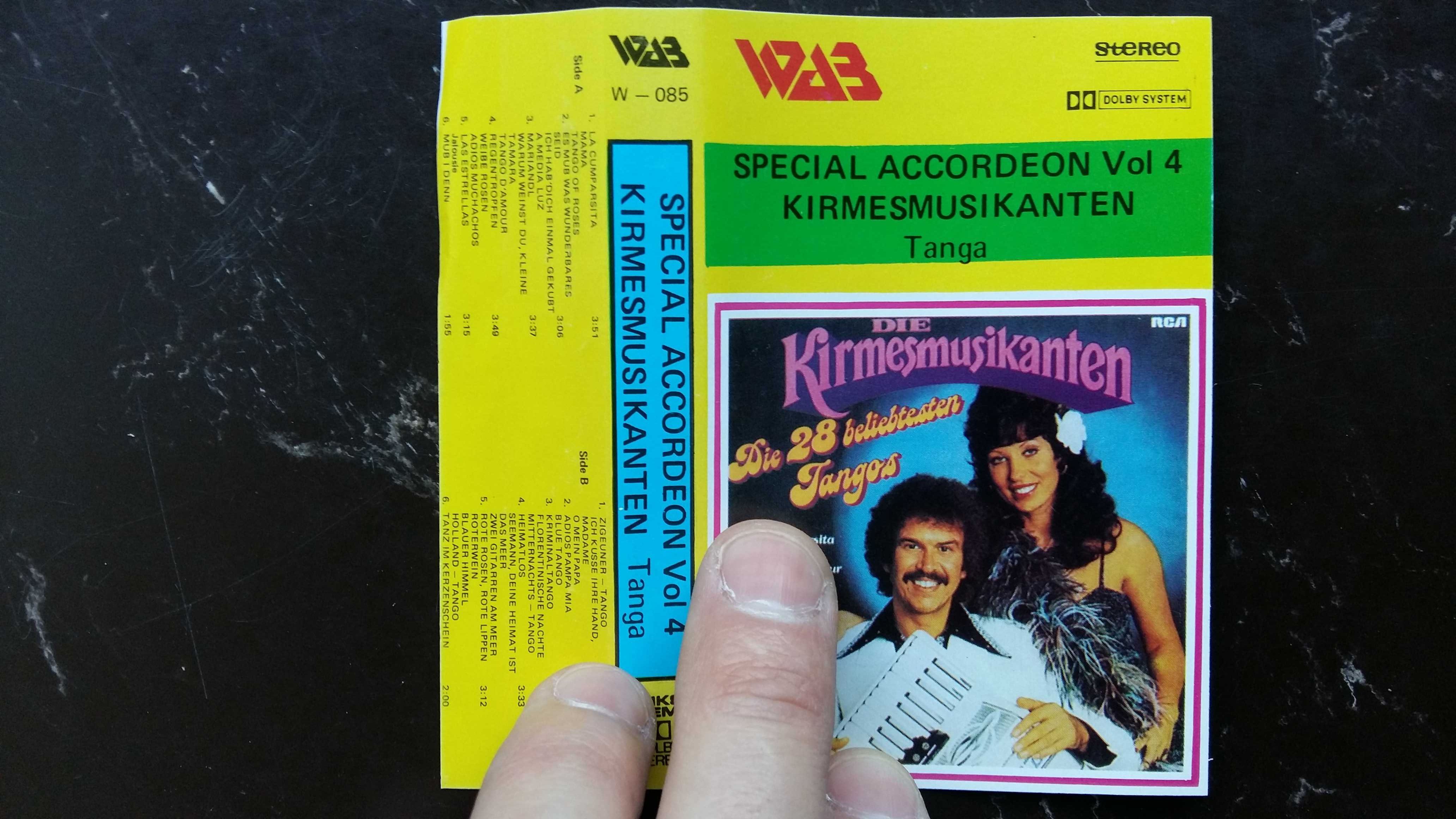 Kaseta magnetofonowa Kirmesmusikanten- Special Accordeon Vol. 4