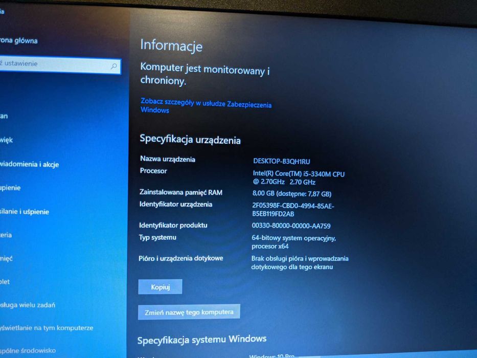 Laptop Dell Latitude E6430 14' 8/128GB SSD Windows 10 Pro + zasilacz
