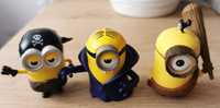 Figurki Minionki 3 szt wysokość ok 4 cm