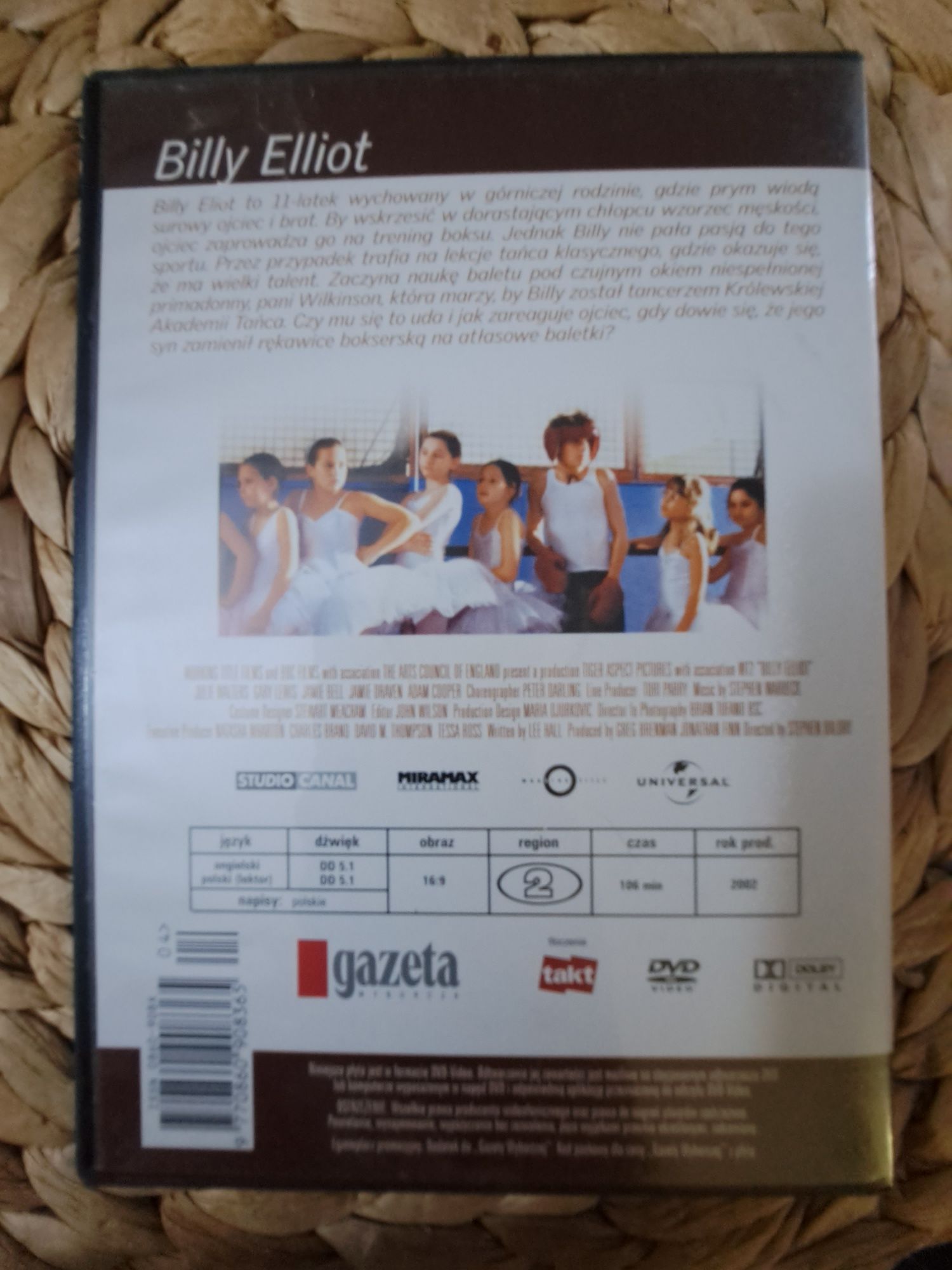 Film familijny DVD Billy Elliot