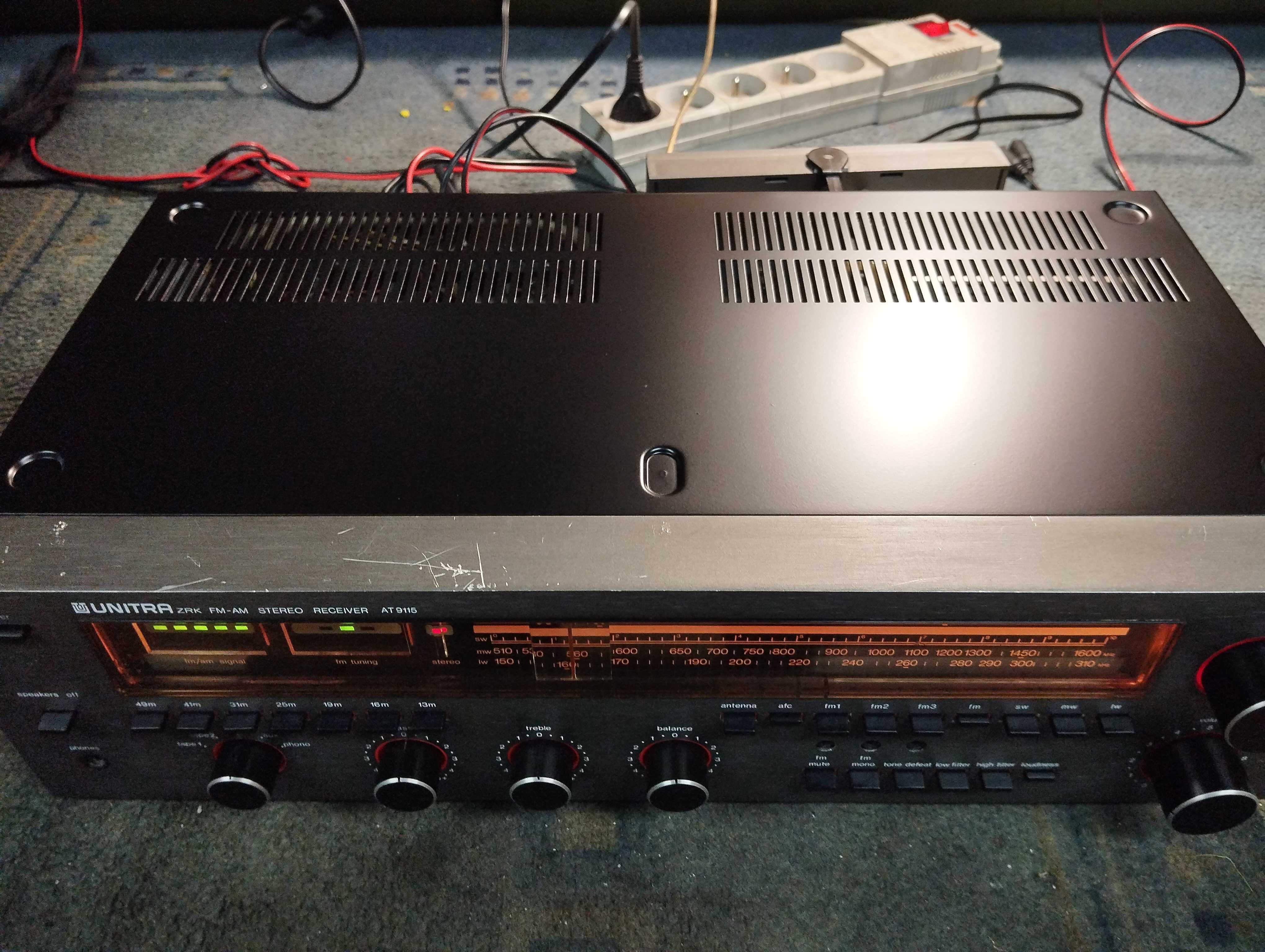Amplituner radio Stereo Unitra ZRK AT 9115 Unikat Odnowiony