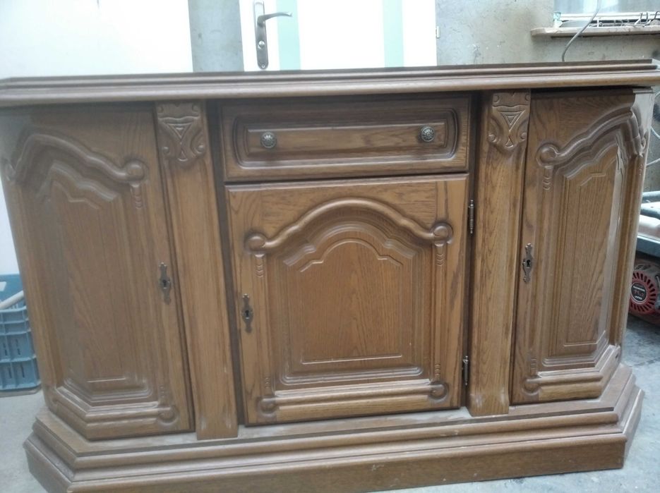 Komplet mebli dębowych