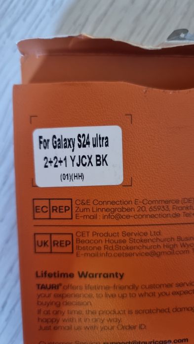 Case etui szkiełko galaxy S24 Ultra