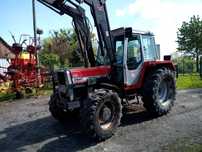 Massey Ferguson 294 S z turem 4x4 łyżka