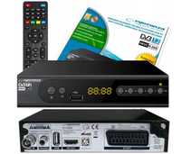 OUTLET Tuner TV Dekoder DVB-T2 H.265 HEVC-HDMI SCART Pilot EV106R