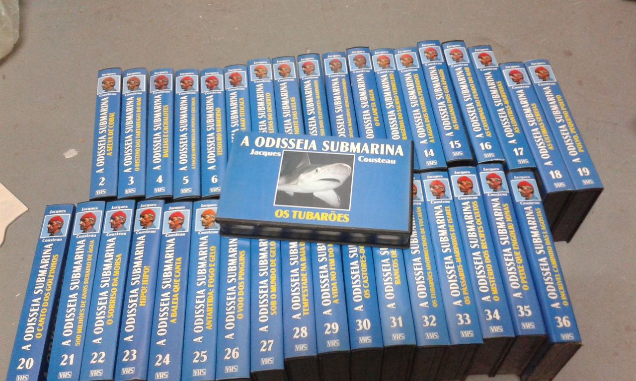 Cassetes VHS Coleções
