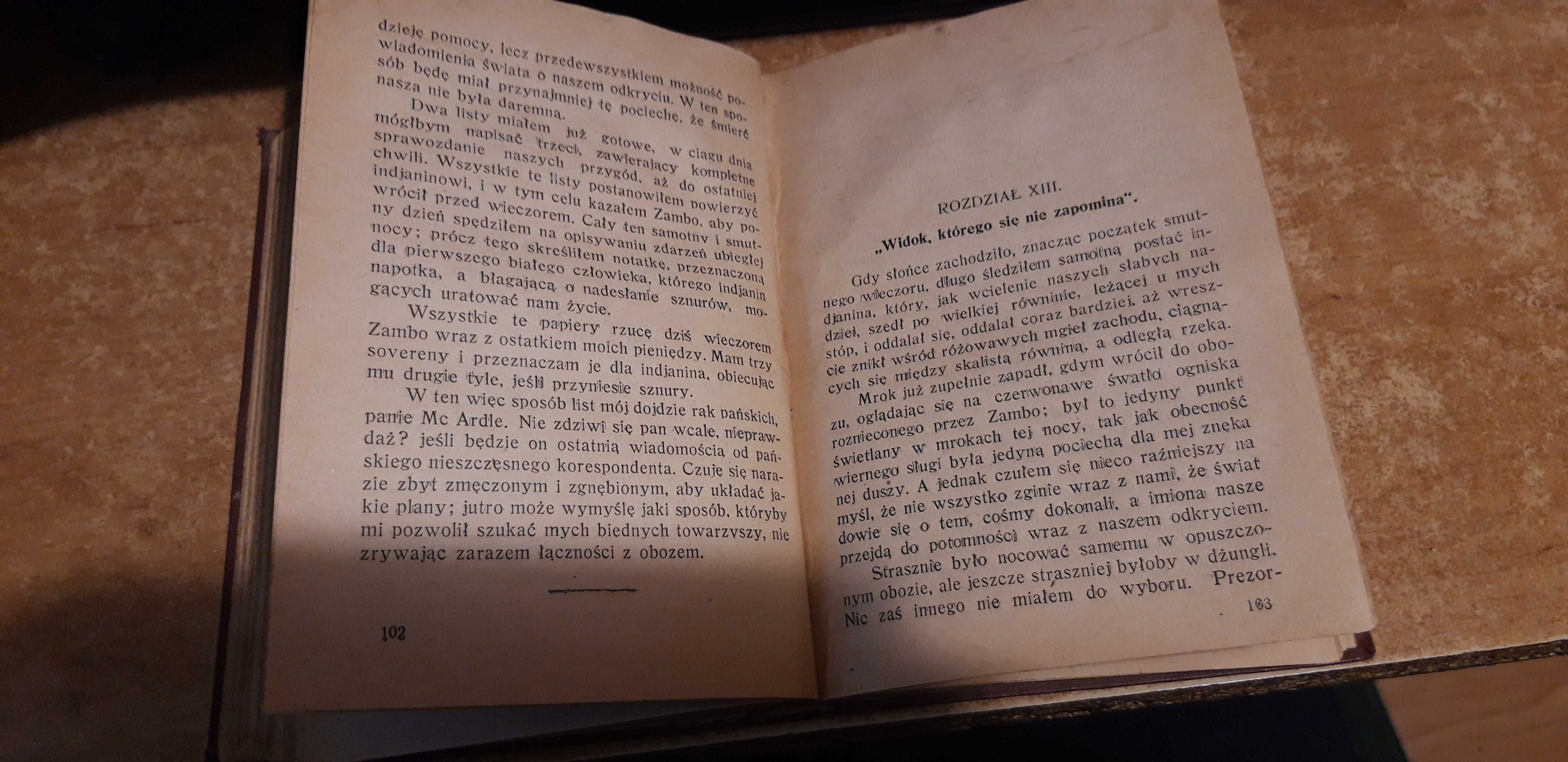 Świat  Zaginiony, t.1-2 -CONAN DOYLE-   W-wa 1926, opr., rzadkie