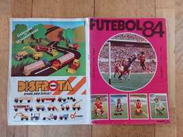 Caderneta de cromos "Futebol 84" - Completa