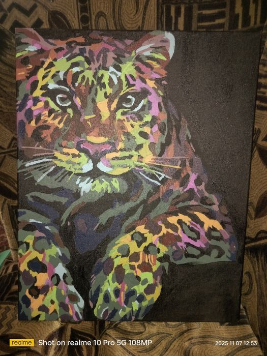 Продам готову картину по цифрах,розмальовувала дружина