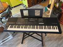 Organy Yamaha PSR-EW425 + Stojak + Stołek + Pokrowiec