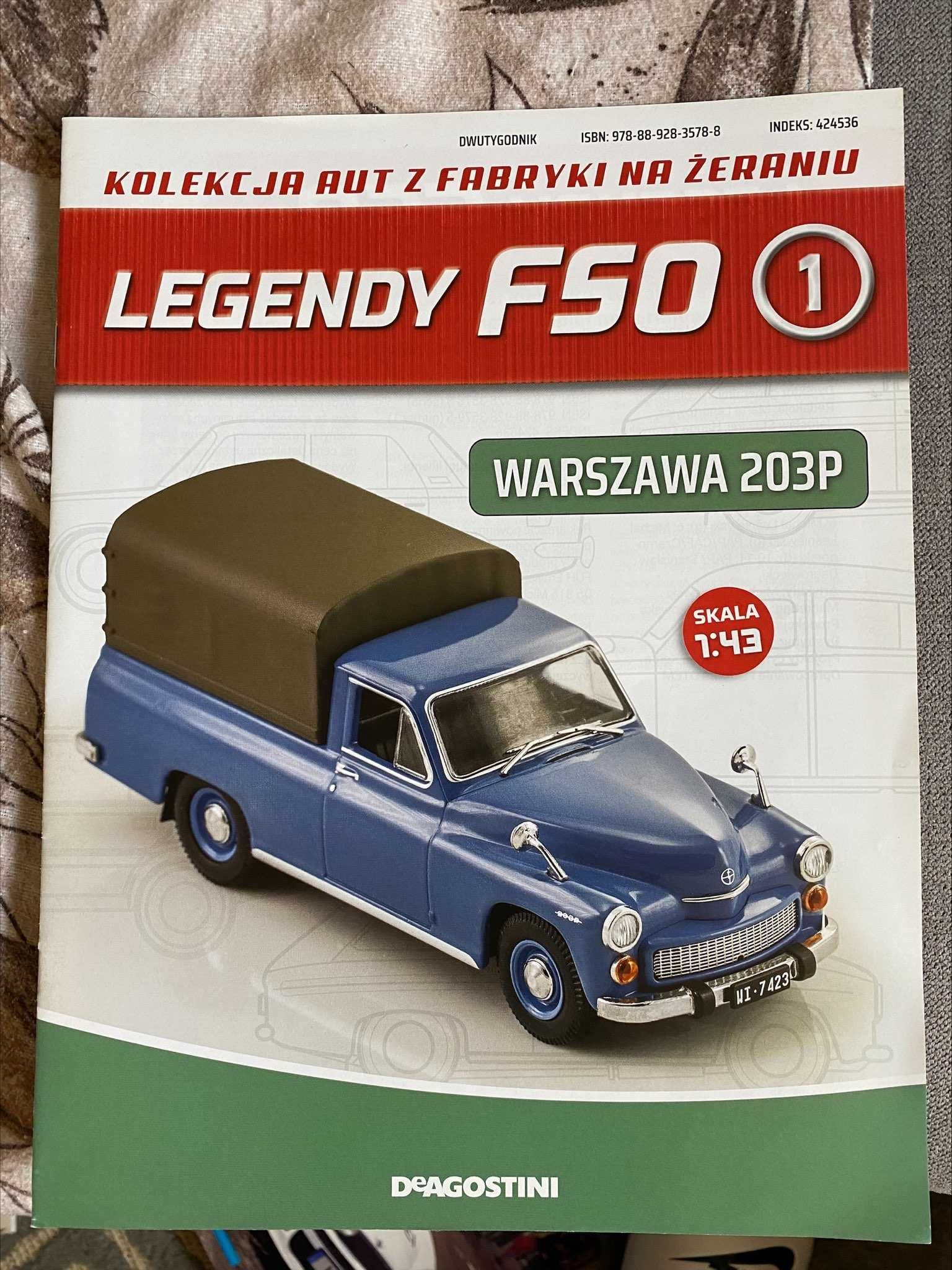 WARSZAWA 203P Legendy FSO - Unikat - OKAZJA