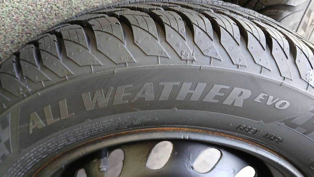 opony wielosezonowe i felgi 4 szt.155/70 r.13,panda,seicento,4x98,2023