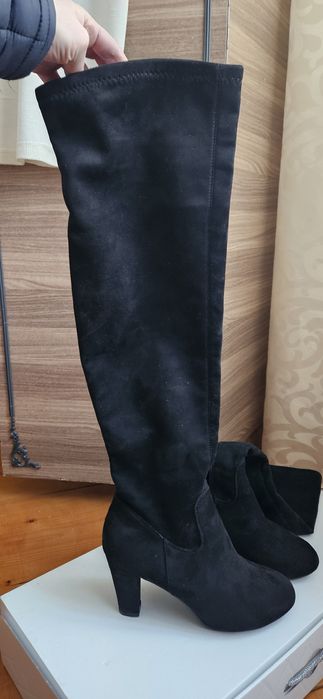 Чоботи замш зима