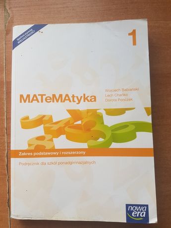 Matematyka 1 podręcznik zakres rozszerzony