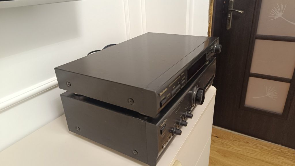 Wzmacniacz + tuner Technics SU-V500 ST-GT350