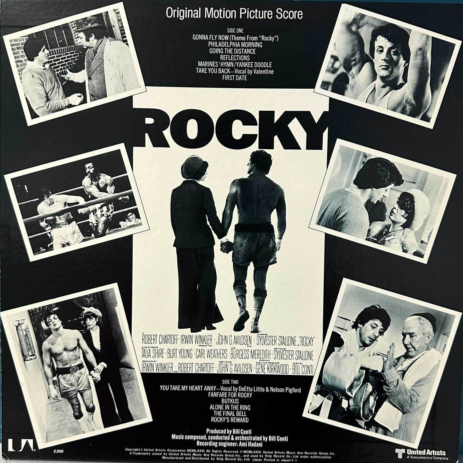 Rocky - Soundtrack (Vinyl, 1977, Japan)