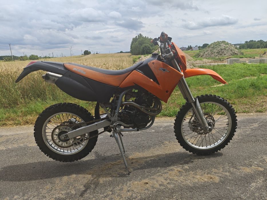 Ktm exc 400 bezwypadkowy Cross z możliwością rejestracji