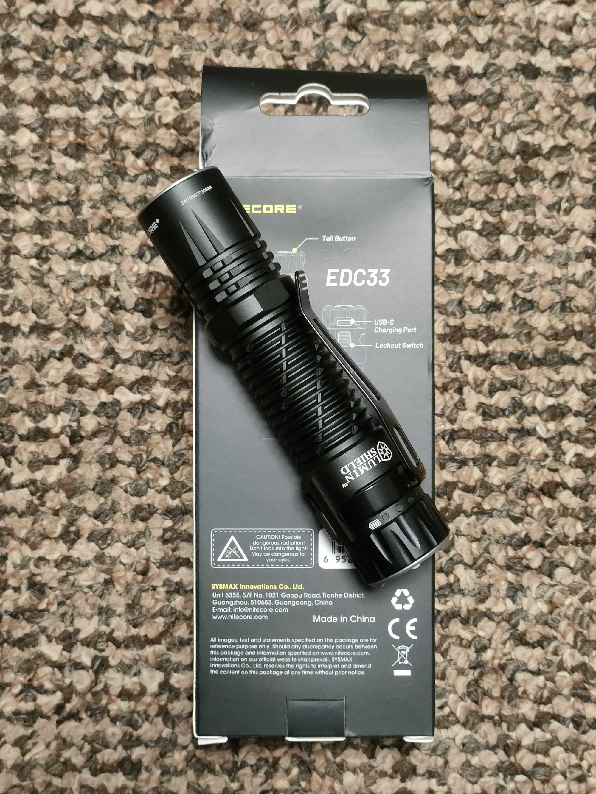 Nitecore EDC27 UHi EDC29 та EDC33 ліхтарі карманні ручні ТОП якість!