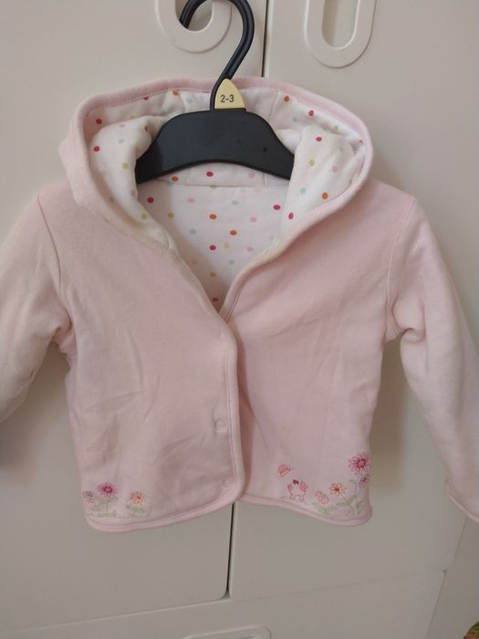 Bluza kurteczka przedwiośnie różowa wiosenna wiosna