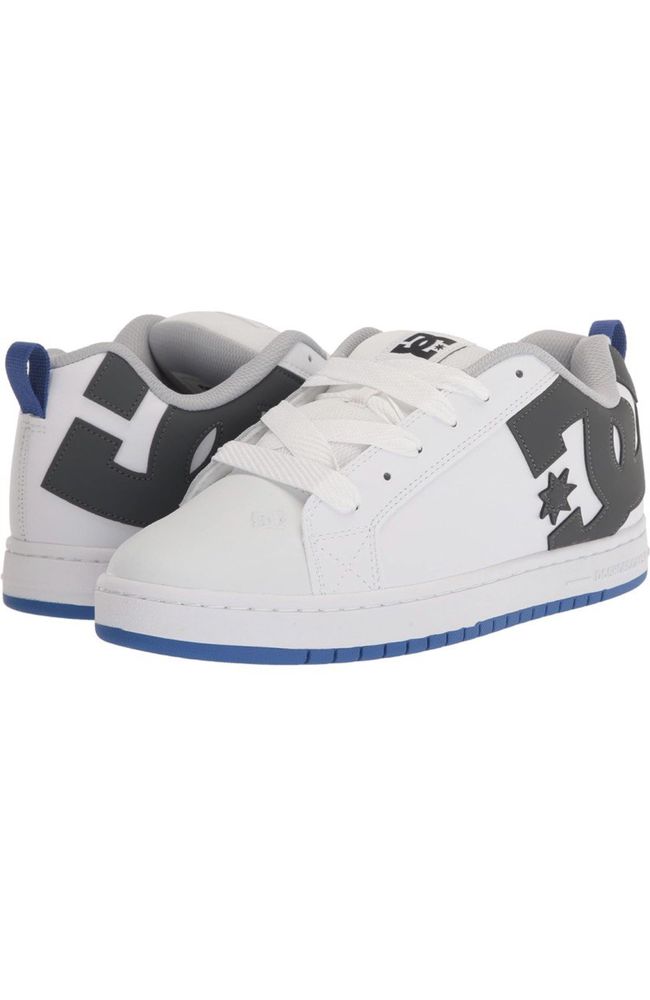 Кросівки DC shoes 43, 44 Court Graffik кроссовки білі blue